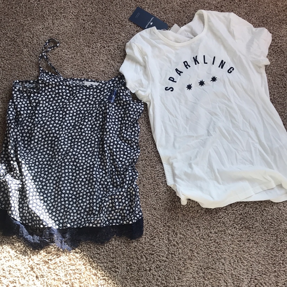 Tom Taylor tee and cami set